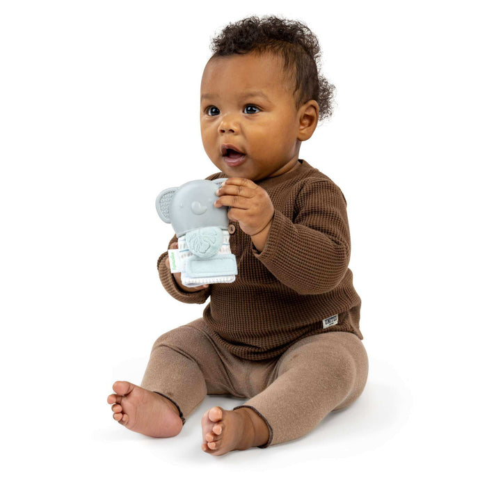 Ingenuity Van Teething Mitt & Rattle for Baby, For Ages 3 Months & Up
