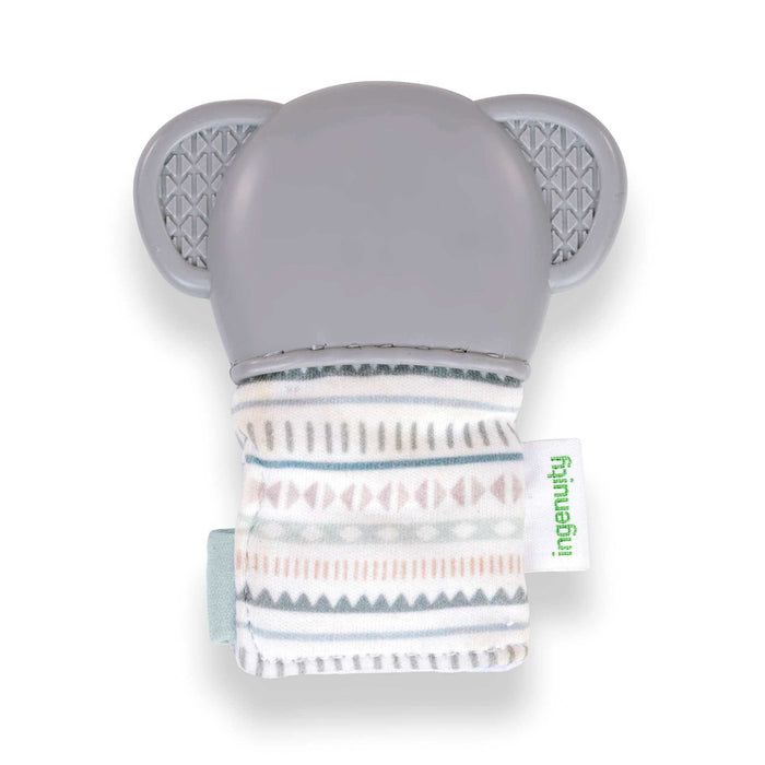 Ingenuity Van Teething Mitt & Rattle for Baby, For Ages 3 Months & Up