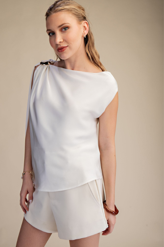 Irene Satin Top