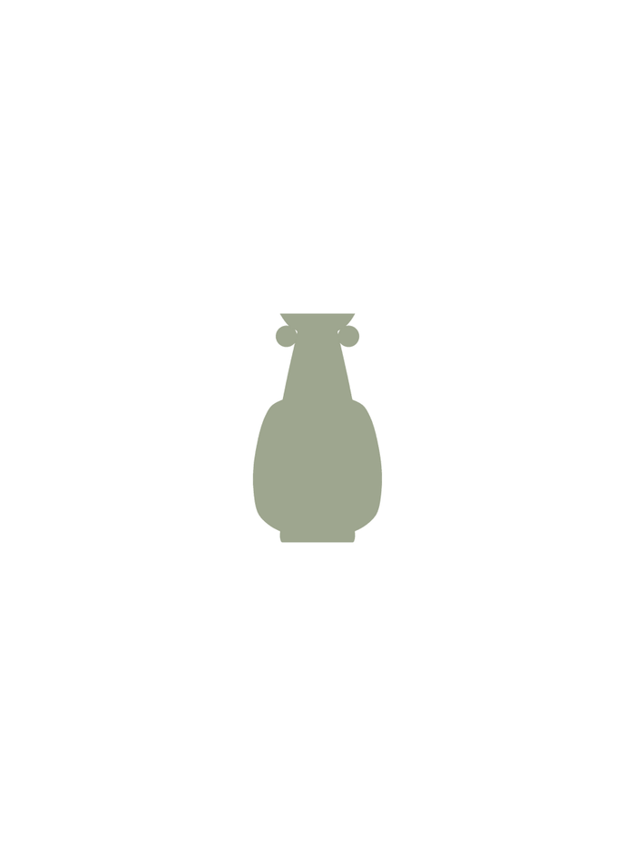 Vases Iris Tall Vase - Sage Olive Green - Olive Green