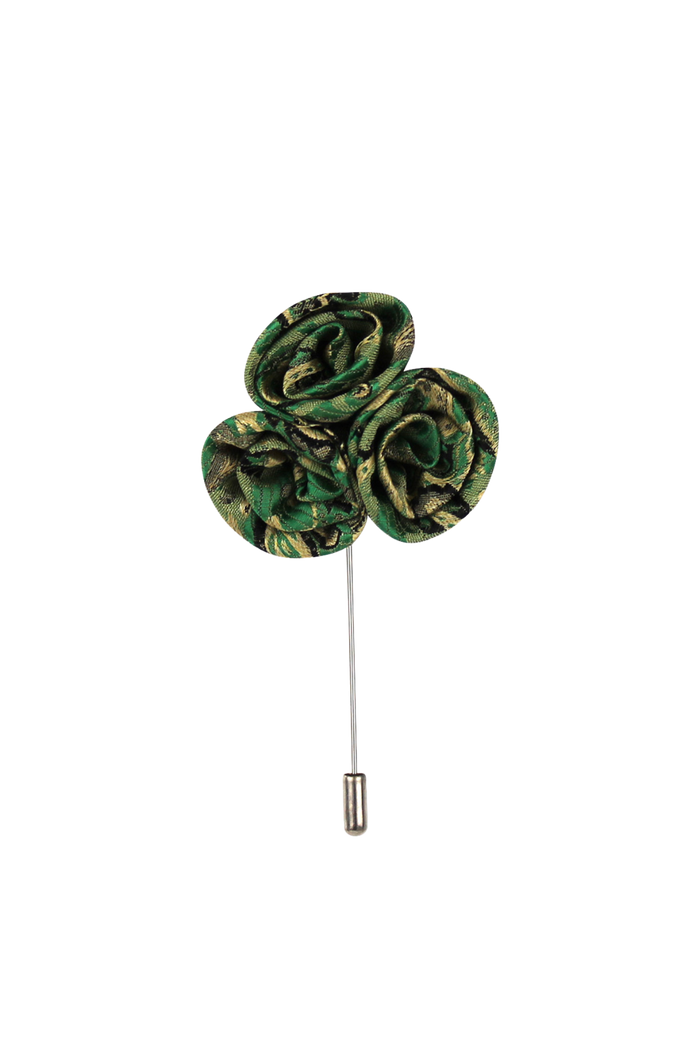 Irish Luck Flower Lapel Pin