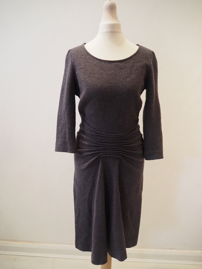 Issa London Grey Wool Dress Size 10