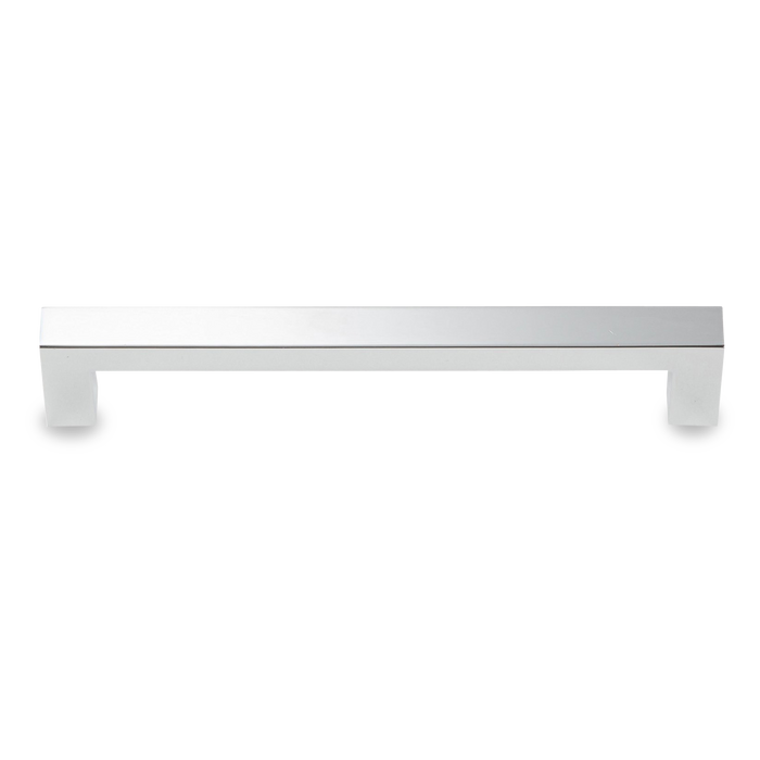 A simple flat rectangular pull with a seamless and modern design.