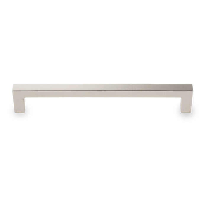 A sleek rectangular pull.