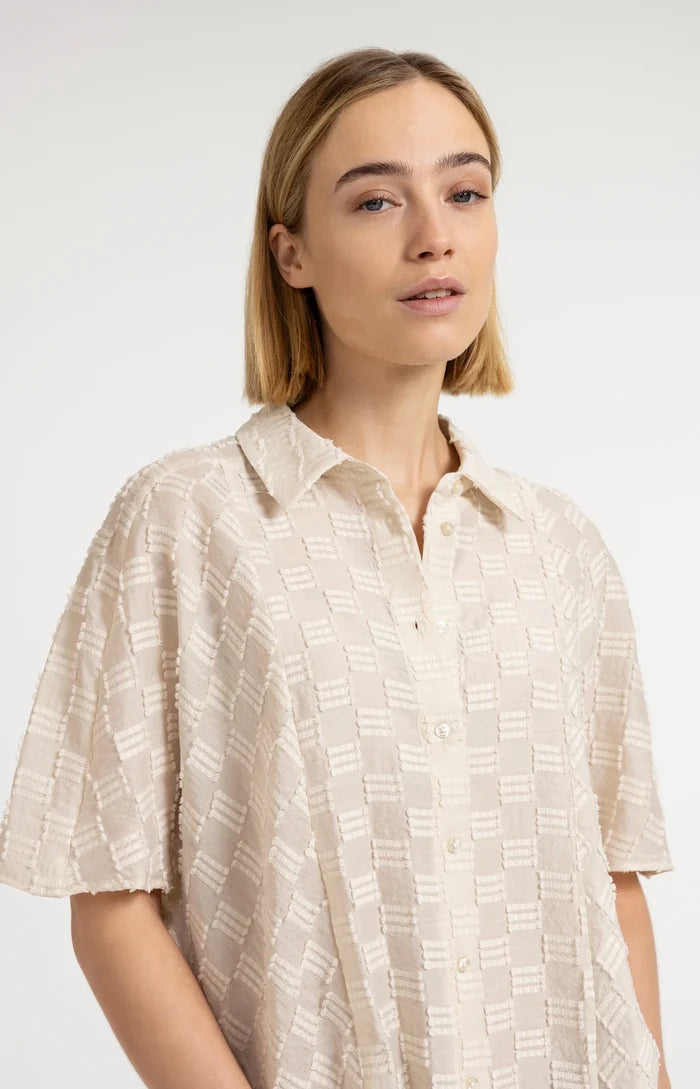 Jacquard blouse