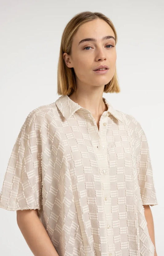 Jacquard blouse