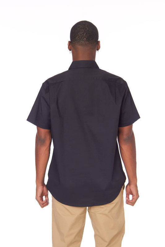 James Button Down - Black