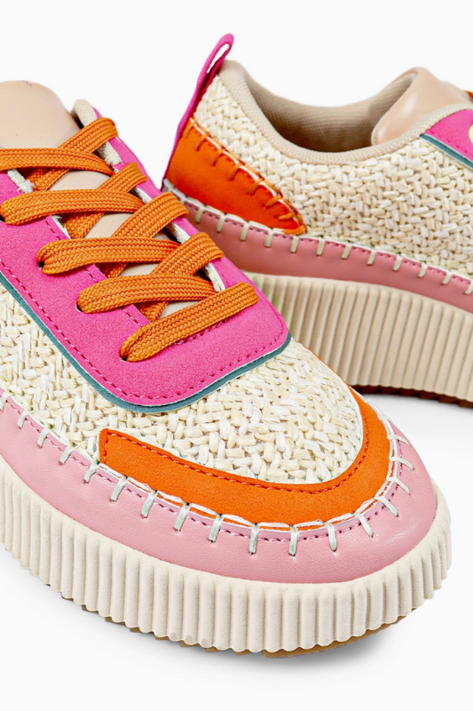Jessy Patched Sneaker - Multi
