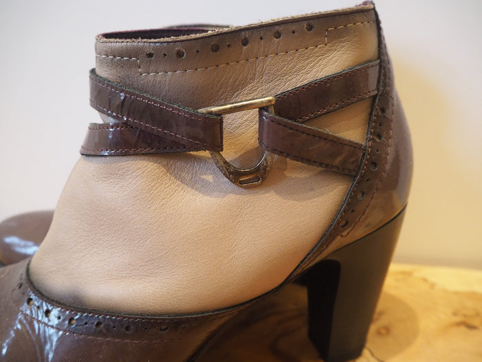 Jose Saenz Brown Shoe Boots 6