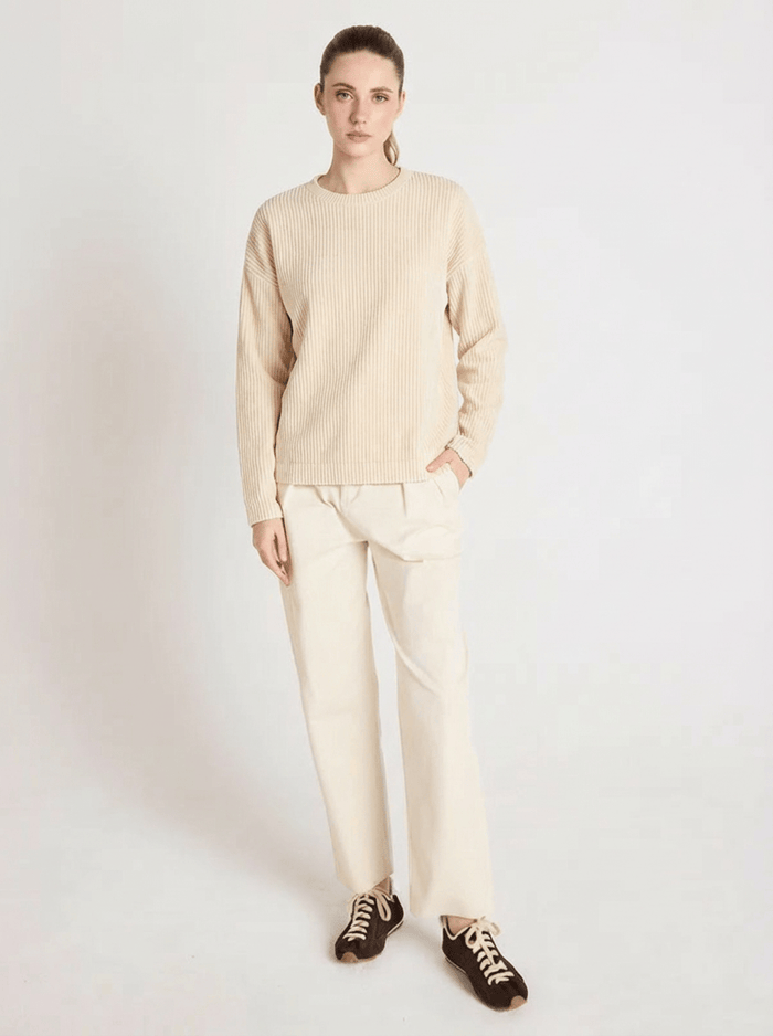 Sweater Absolut Cashmere Kaira Crew Neck Sweater Cream Apoella