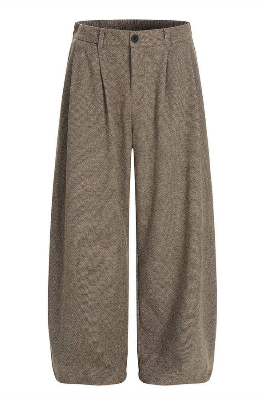 Kareem Relaxed Trouser - Brown