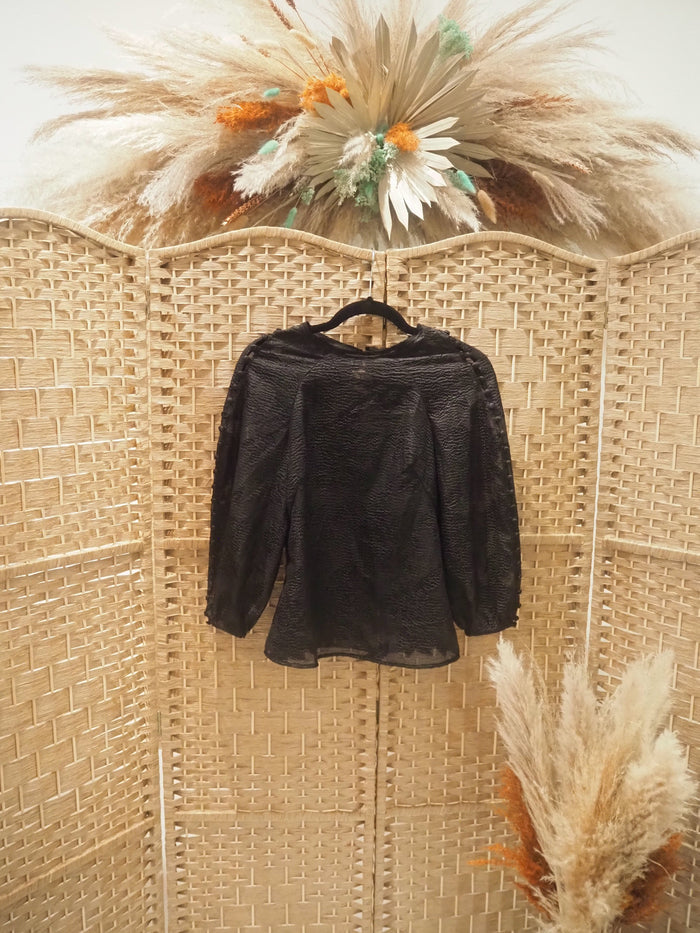 Karen Millen Black top 8 (New RRP £99)