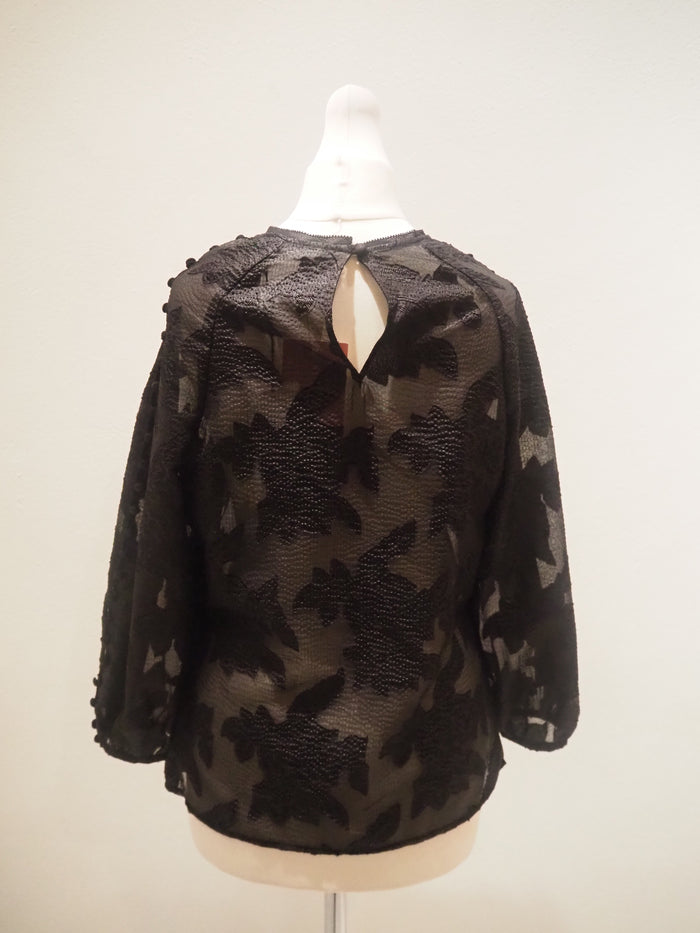 Karen Millen Black top 8 (New RRP £99)