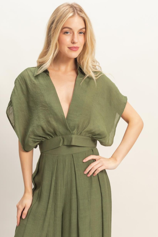 Karli Top - Olive