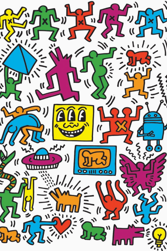 Keith Haring - Collage Puzzle