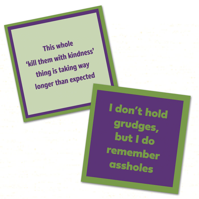 Kill Them With Kindness - Double the Fun Cocktail Napkins