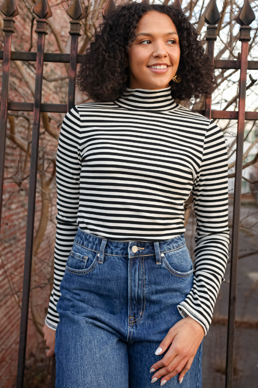 Kira Turtleneck Top