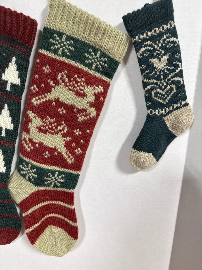 Knitted Stockings - Set Of 4 (D)