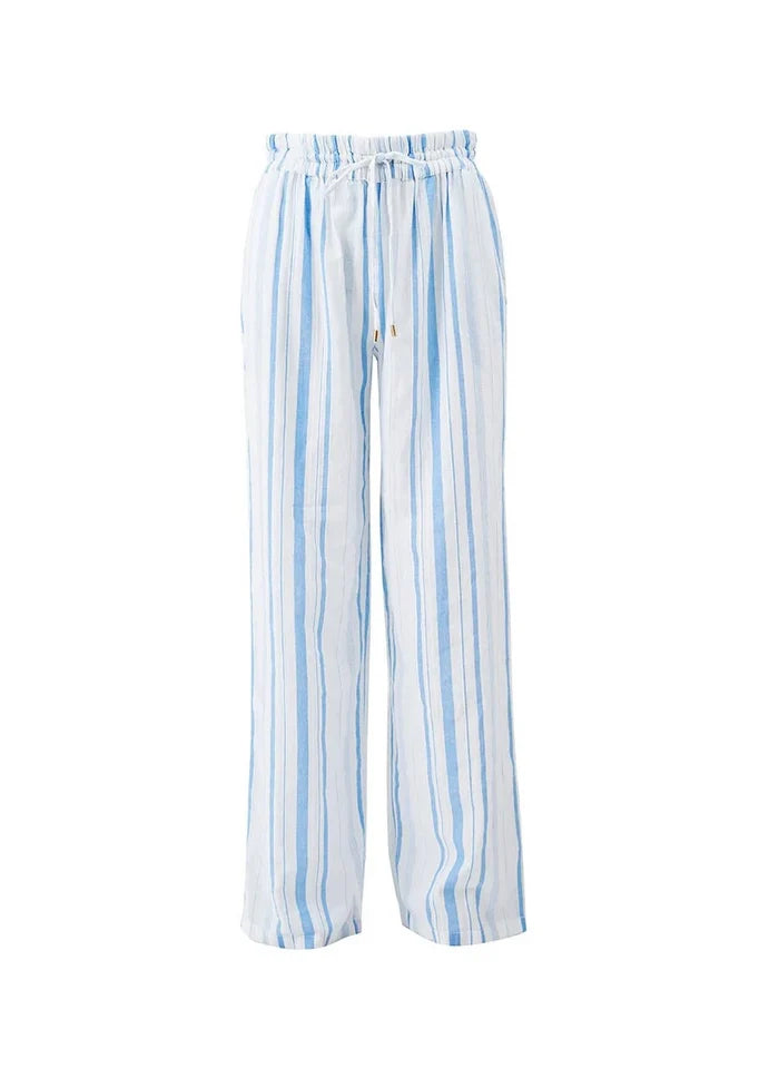 Pants Melissa Odabash Krissy Pants Oasis Stripe S / Oasis Stripe Apoella