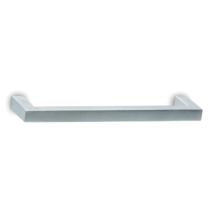 A sleek, modern cabinet pull in.