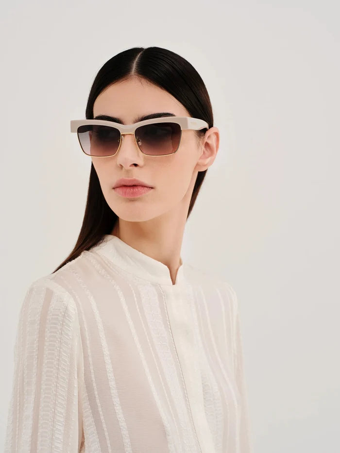 Sunglasses Zeus n Dione Kythera Sunglasses Grey Milk O/S Apoella