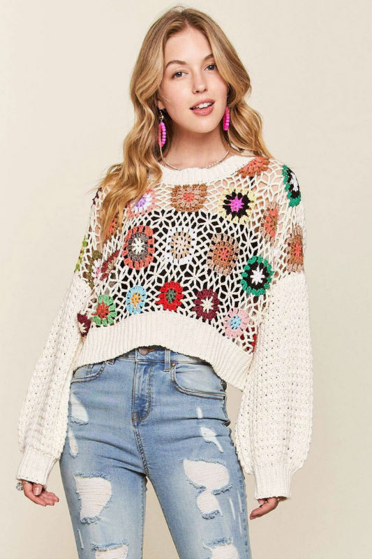 Lazy Days Crochet Top<br>***Last One***