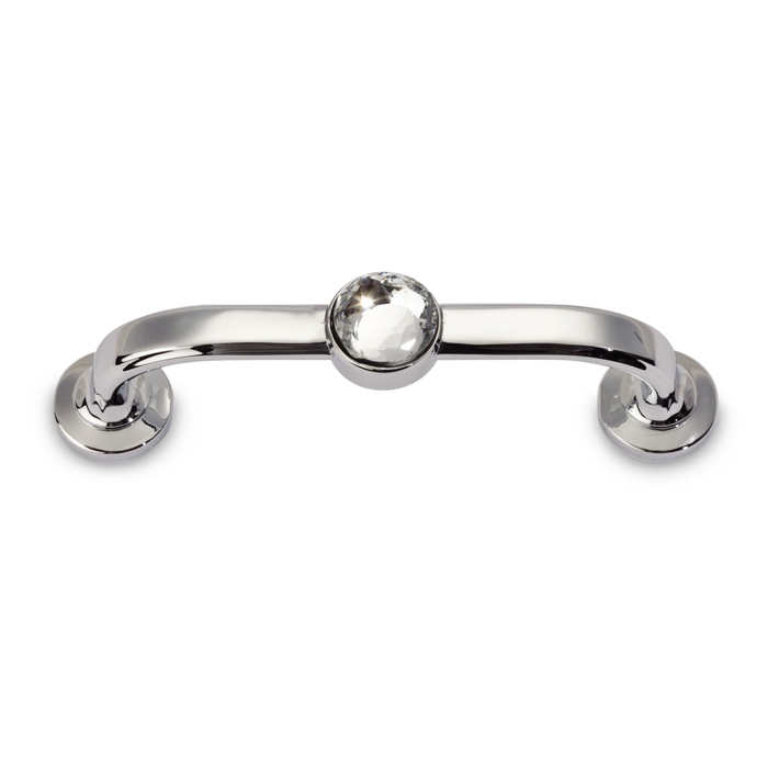 A feminine traditional bracelet pull with genuine European crystal.