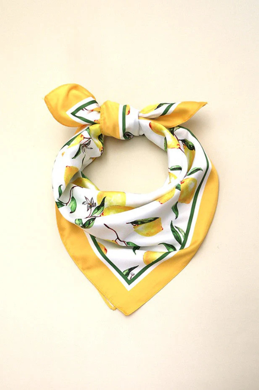 Lemon Love Bandana Scarf