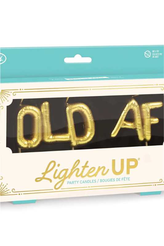 Lighten Up Party Candles- Old AF