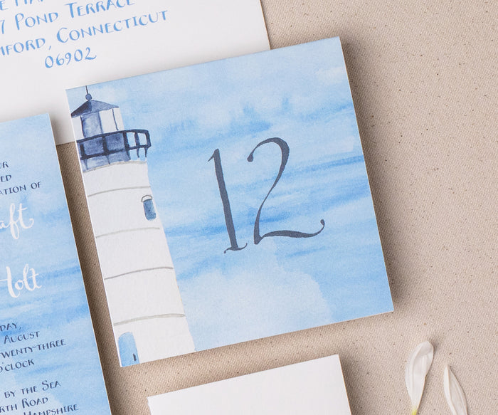 lighthouse table number