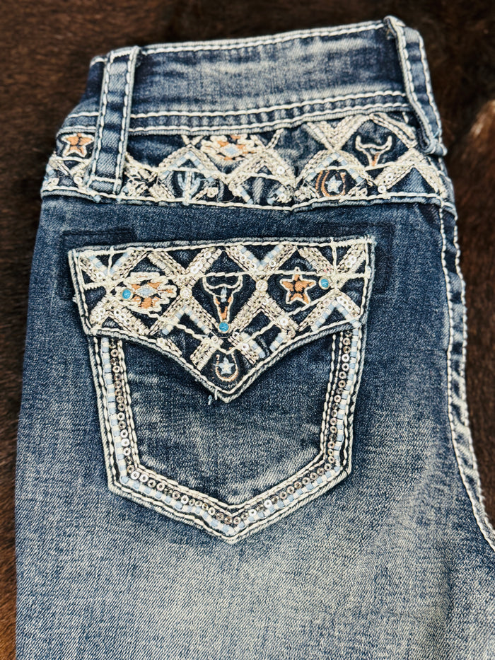 Li'l Britches Aztec Bootcut