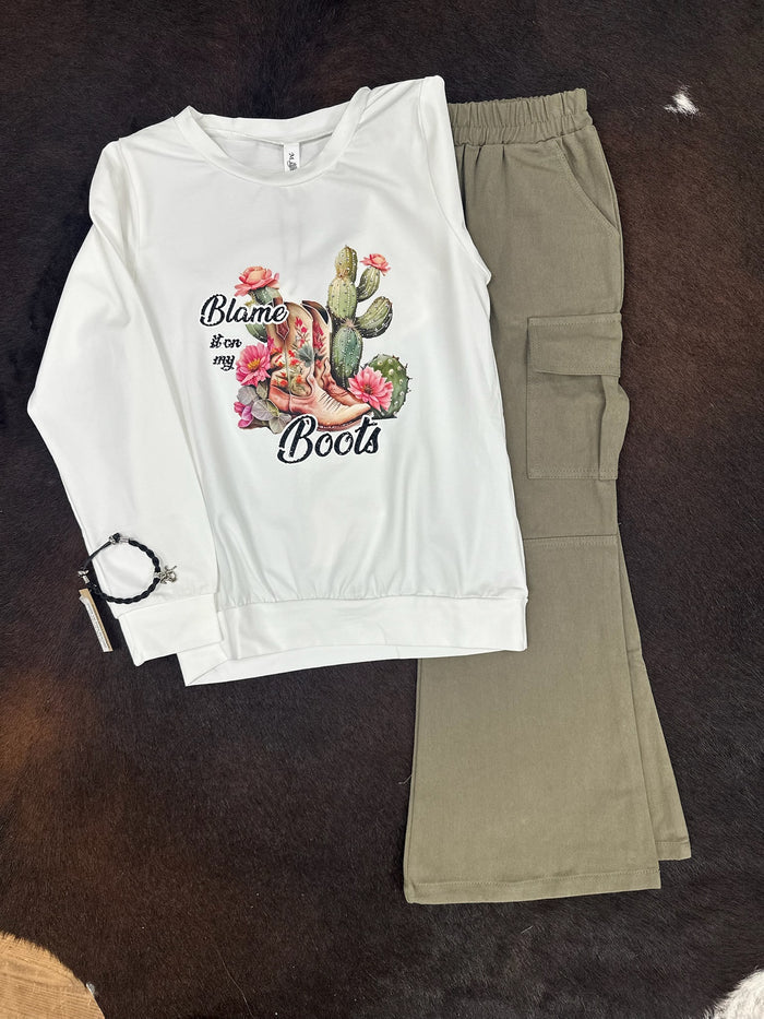 Li'l Britches Boots Top