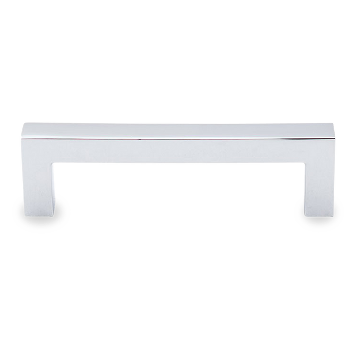 A seamless, contemporary pull with a rectangular shape.