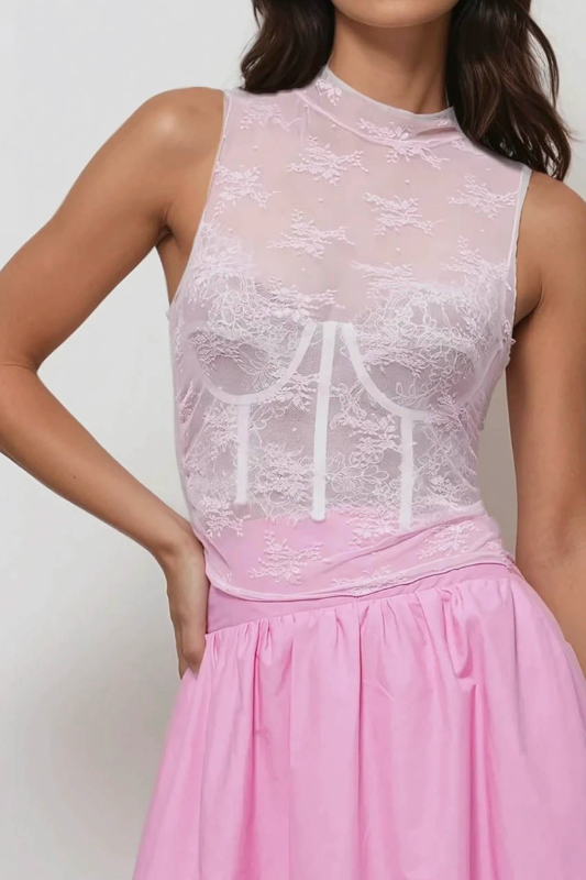 Lolly Lace Sleeveless Top