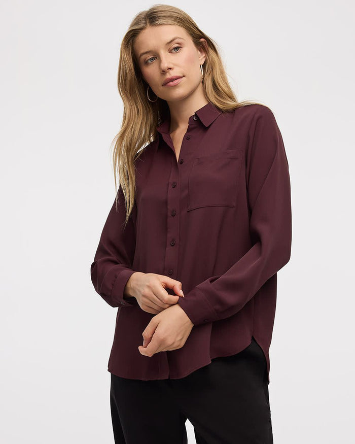 Deep burgundy / XXS