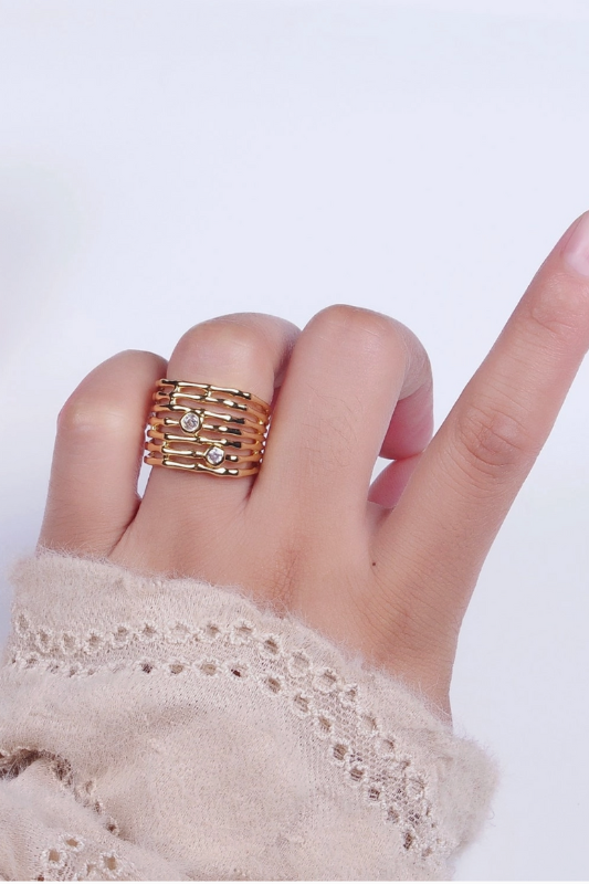 Lonnie Stack Ring