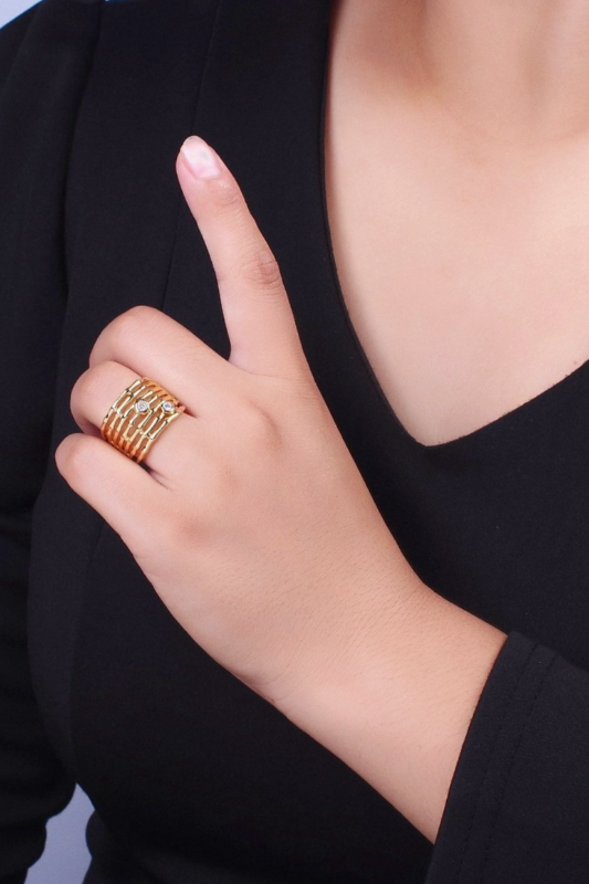 Lonnie Stack Ring