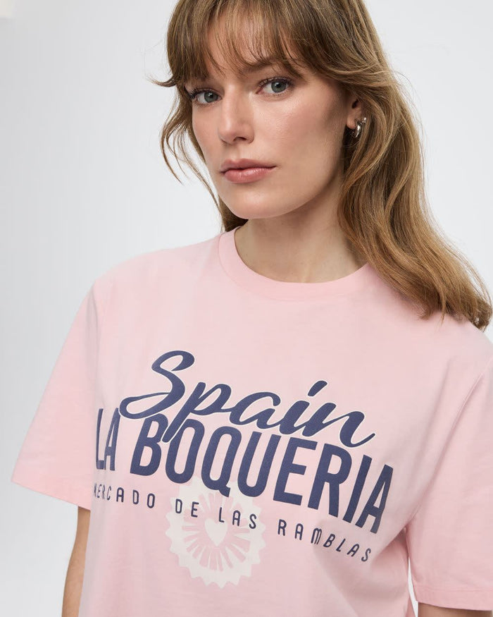 Loose Crew-Neck Graphic T-Shirt