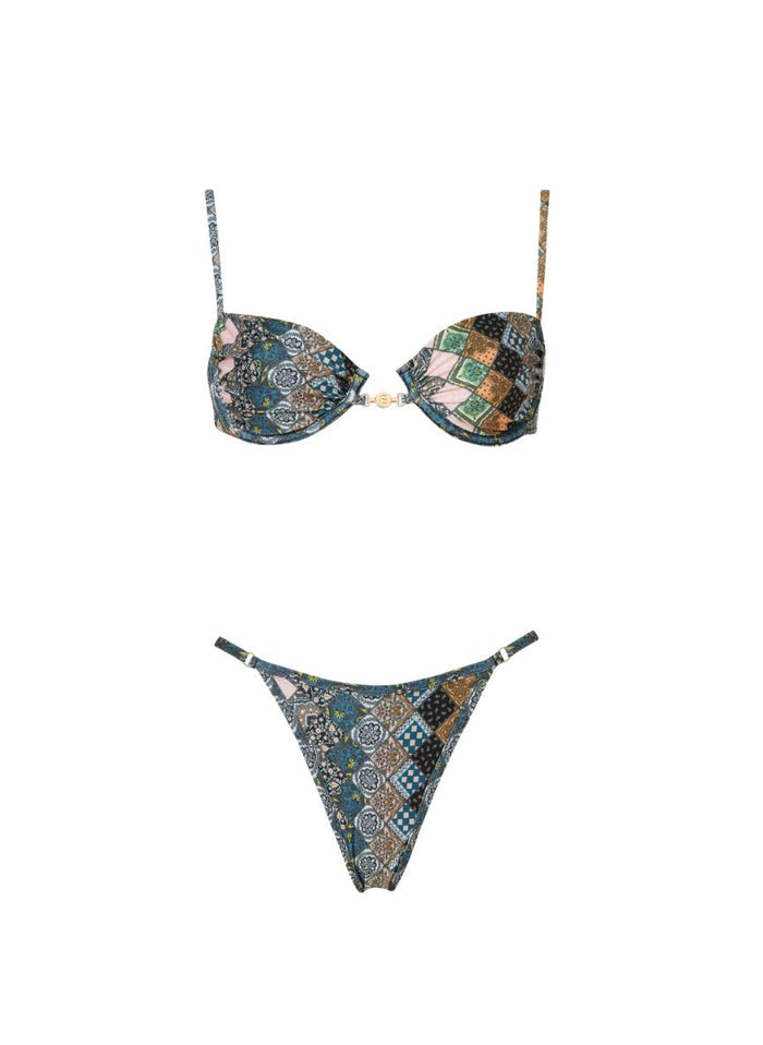 Bikini Stefania Frangista Lou Cup Bikini Patchwork Apoella