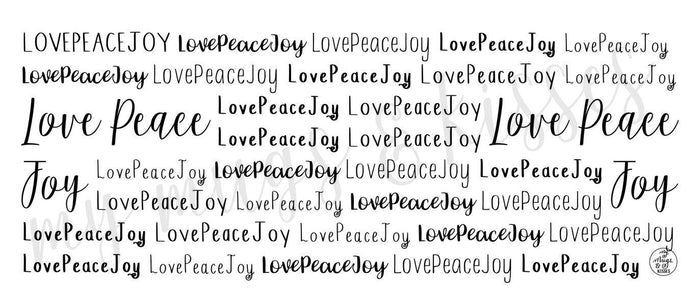 LovePeaceJoy Mug