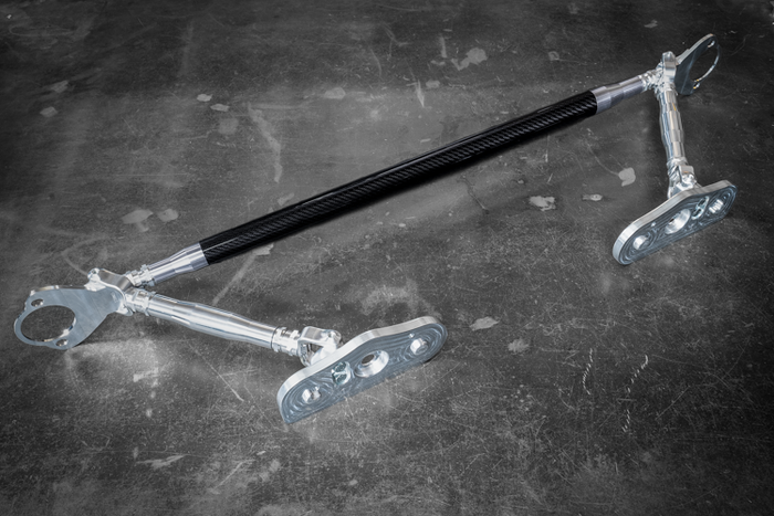 Add-On: 4-Point Support Bracing / Raw Aluminum