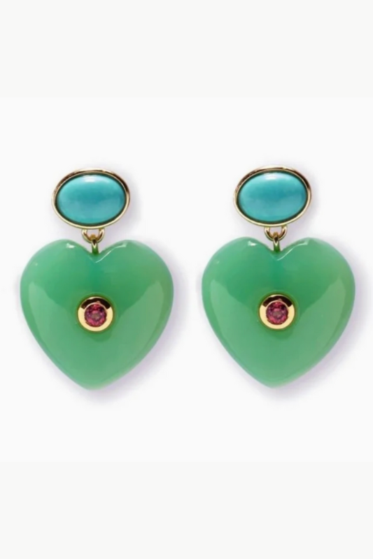 Lucky Heart Earrings