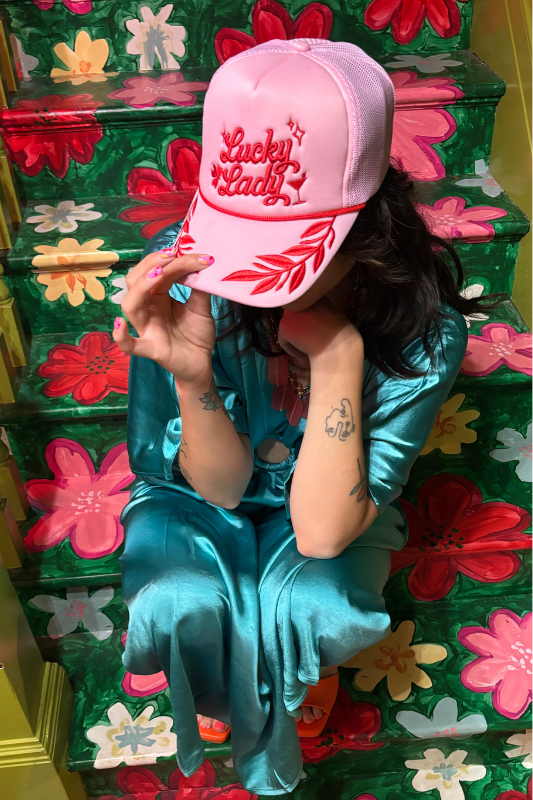 "Lucky Lady" Trucker Hat