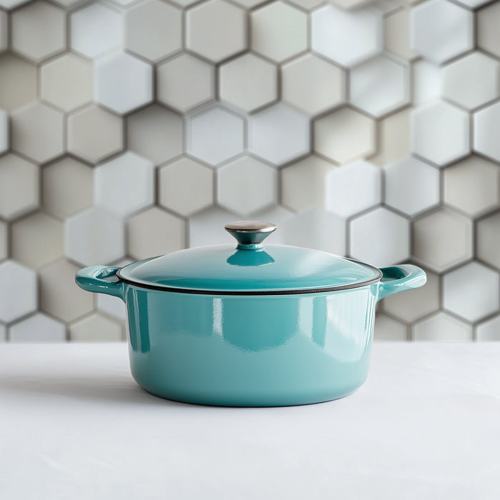 Lustrous Hexagonal Patterns