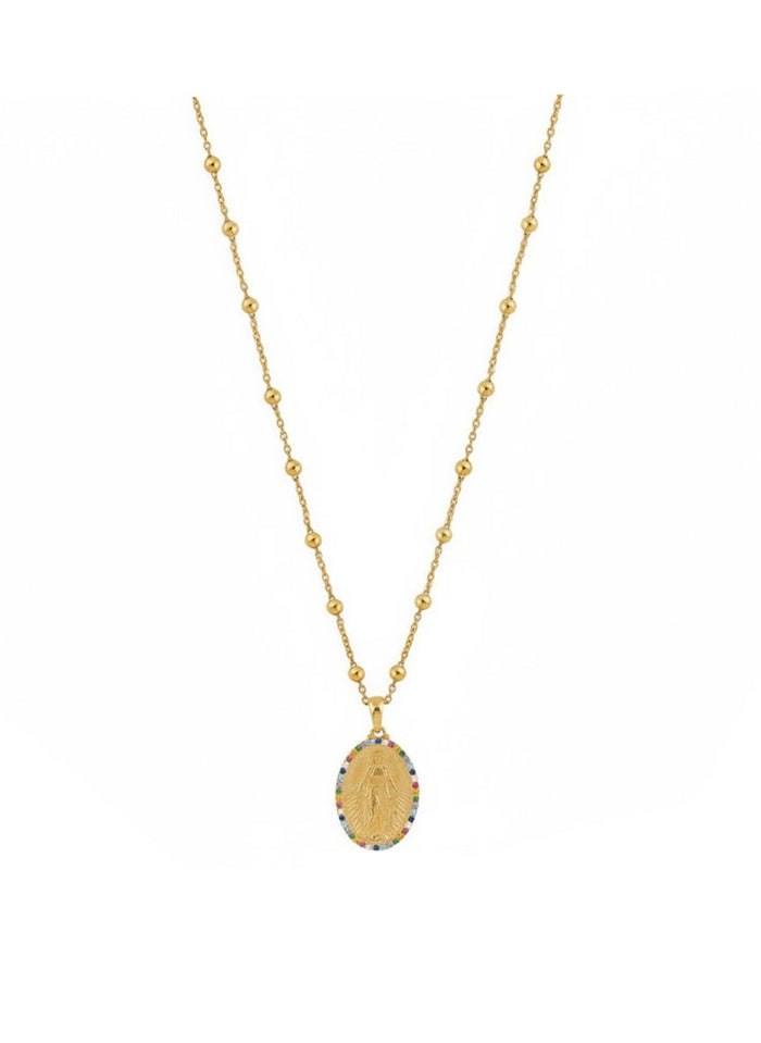 Necklaces Marianna Lemos Madonna Multi Necklace O/S Apoella