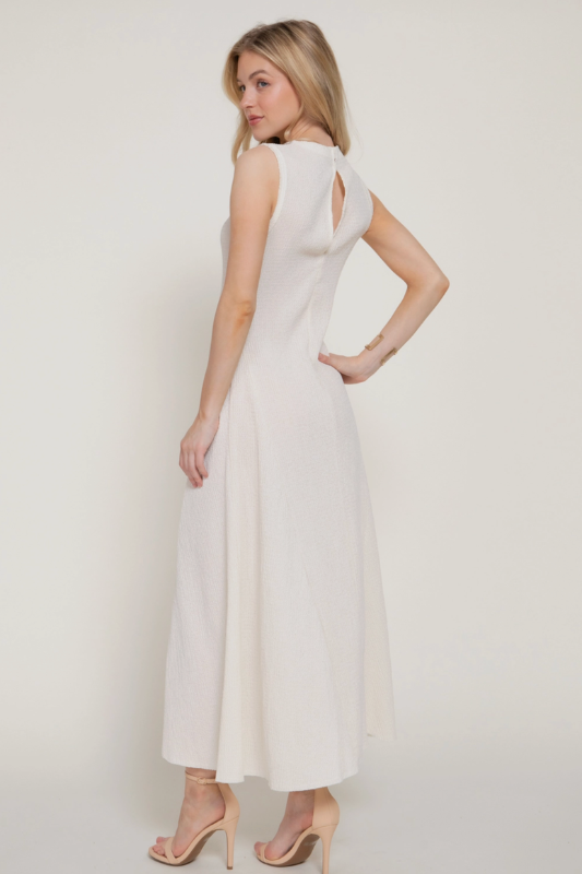 Mallory Day Dress - Ivory