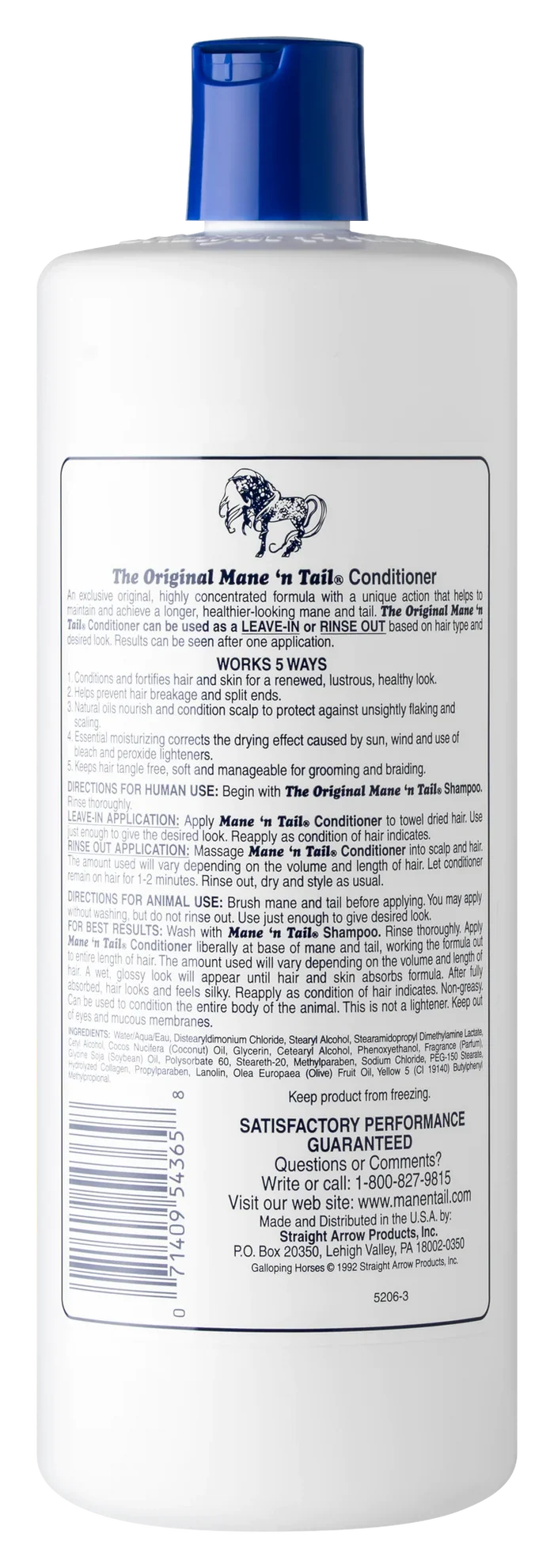 Mane N' Tail Conditioner - 32oz.