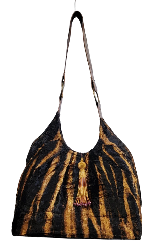 Marla Velvet Tie Dye Bag