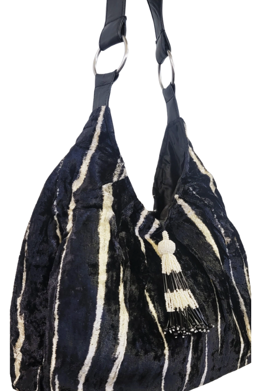 Marla Velvet Tie Dye Bag