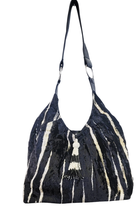 Marla Velvet Tie Dye Bag